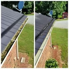 Gutter Cleaning and Concrete Cleaning in Burlington, NC Thumbnail