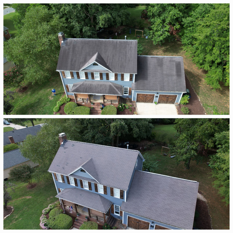 Roof Washing in Graham, NC Image